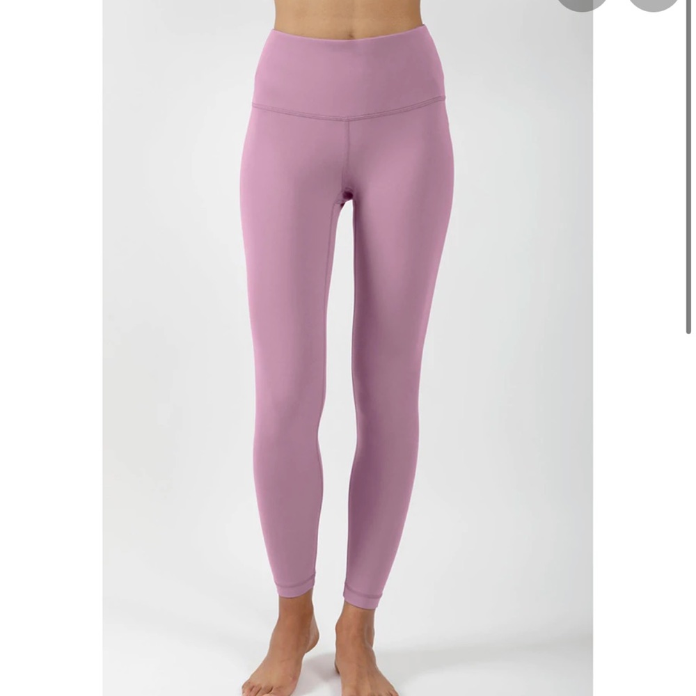 YOGALUCIOUS Nude Tech High Waist 7/8 Ankle Legging